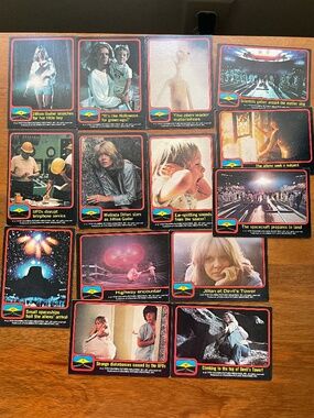 1978 Close Encounters of the Third Kind Trading Card Lot